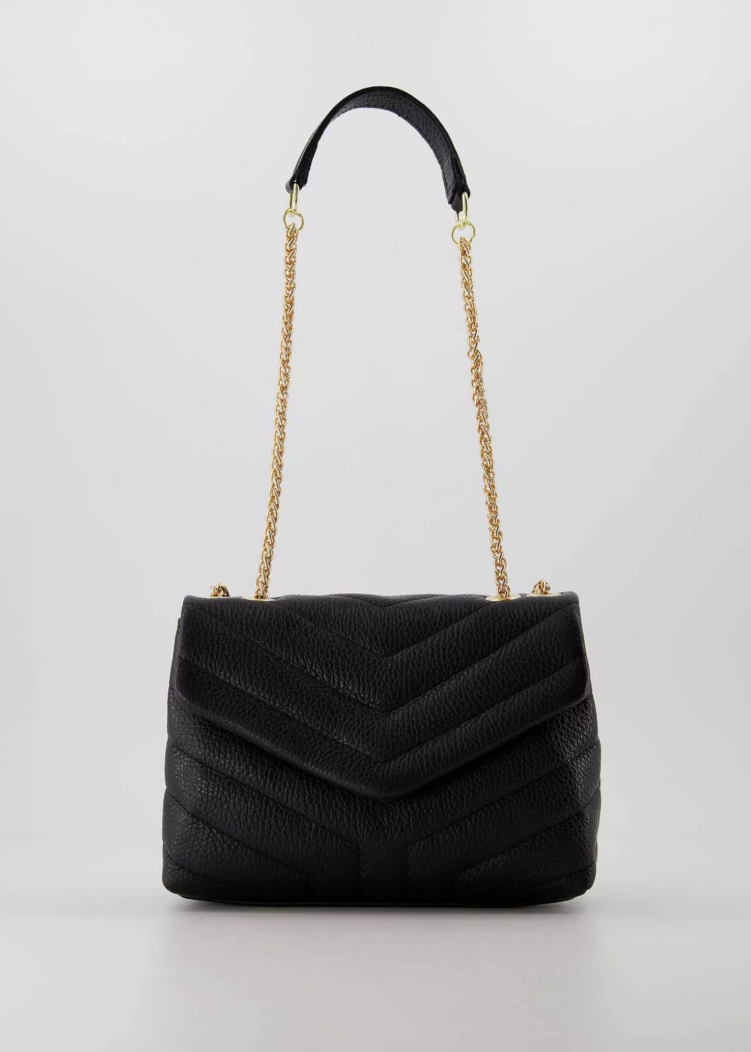 LOF Boutique Tassen>Seline Bag Leather Black